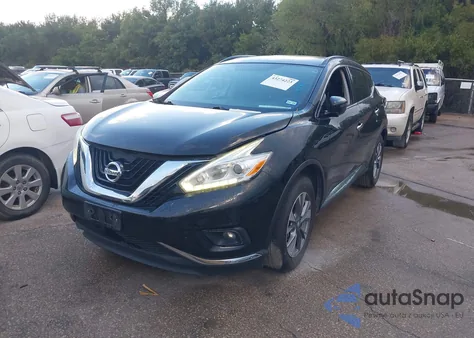 2017 Nissan Murano Sv z USA, uszkodzony, nr VIN 5N1AZ2MG3HN110919